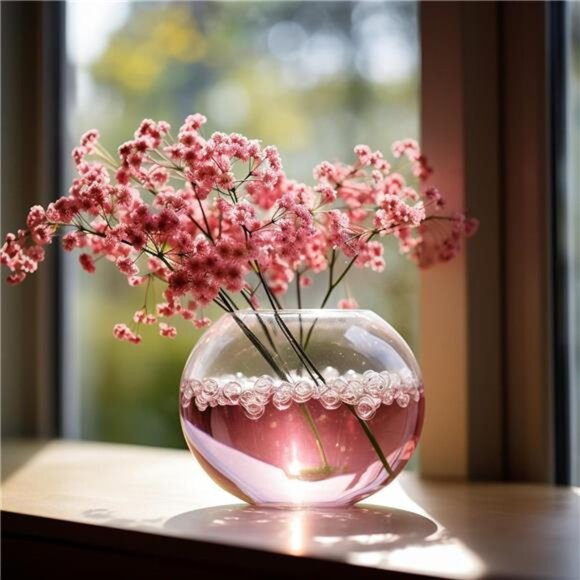 CYS EXCEL Glass Bubble Bowl (H-6" W-8", Approx. 3/4 Gal.) | Multiple Size - Picture 6 of 7